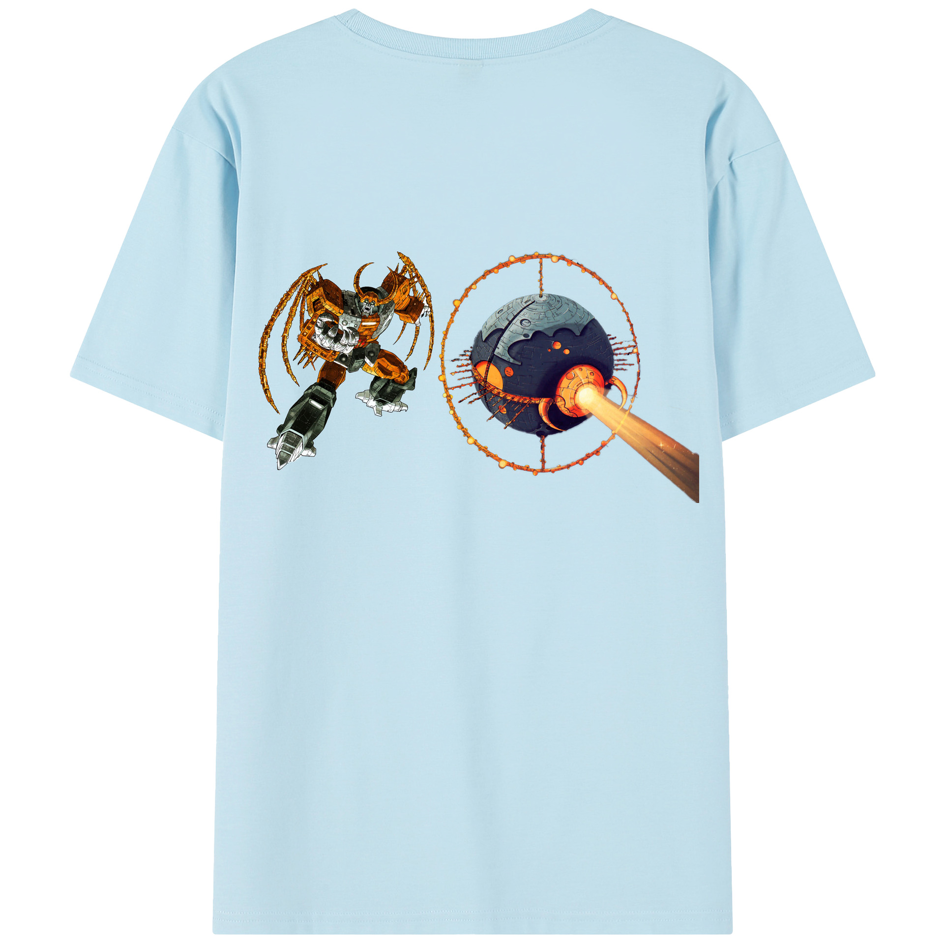 （画像用）  綿100％半袖Tシャツ（背面プリント）